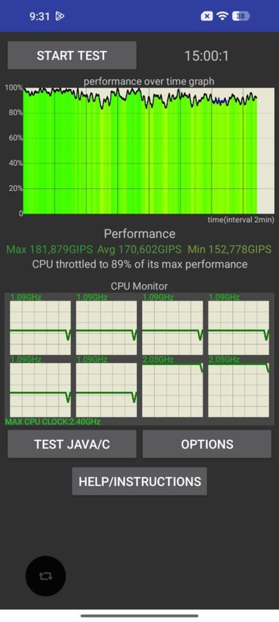 Redmi 17 performance 10
