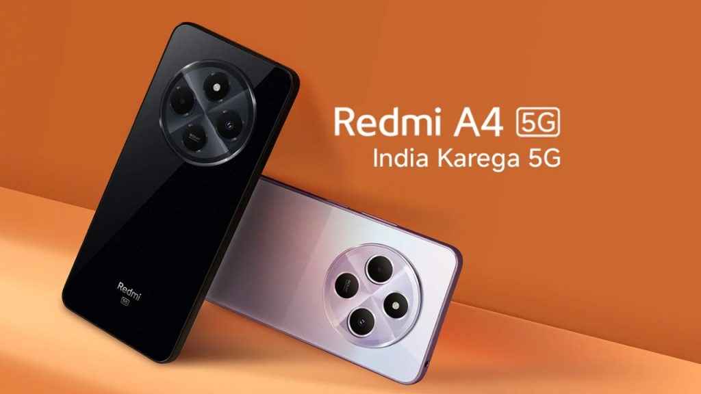 Redmi A4 5G First Sale starts from today 12pm in India