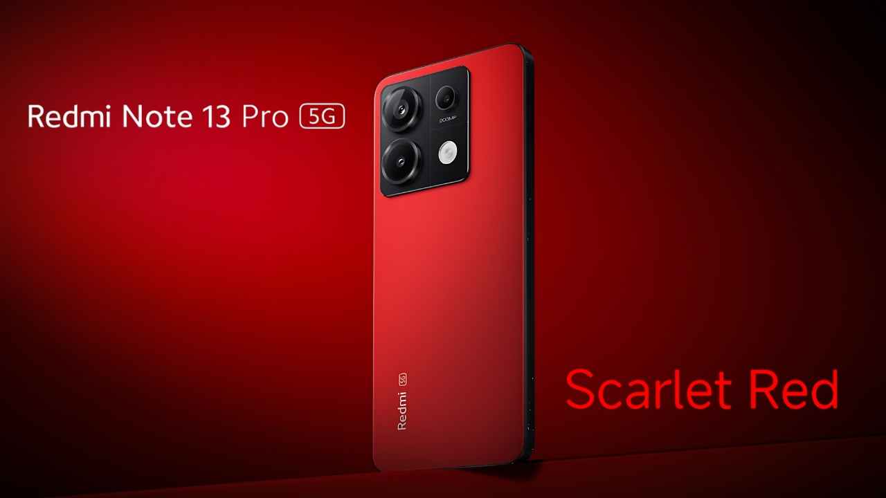 Redmi Note 13 Pro 5G అందమైన కొత్త రెడ్ కలర్ వేరియంట్ లో లాంచ్ అవుతోంది.!