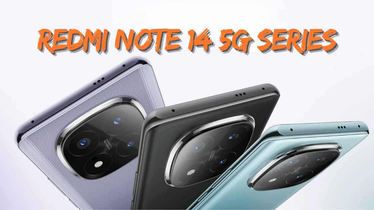 Redmi Note 14 series ভারতে লঞ্চ, 6200mAh ব্যাটারি এবং 12GB RAM মতো ফিচার রয়েছে