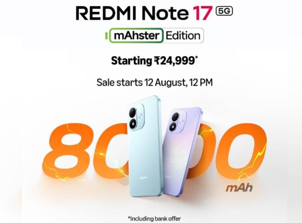 Redmi Note 17 5G price and offers