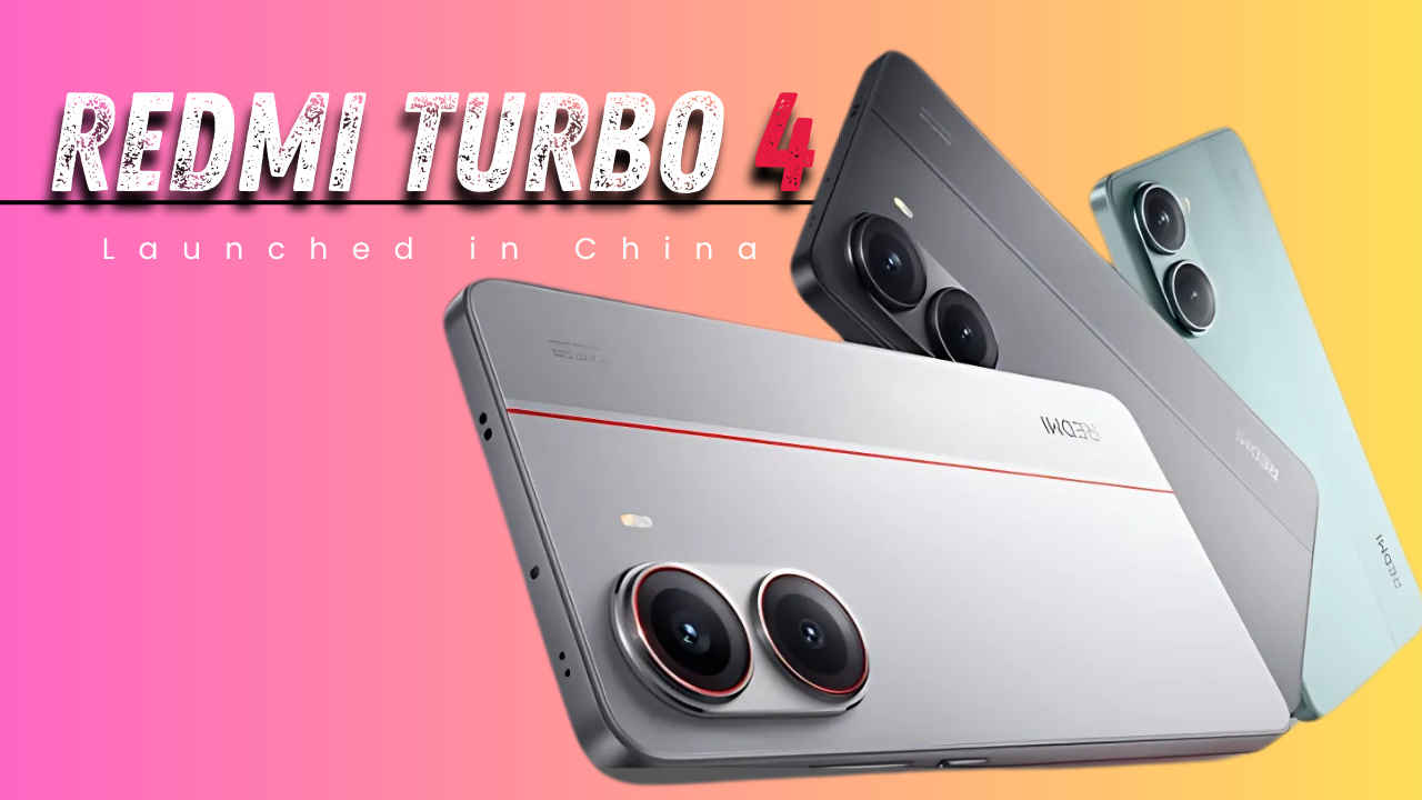 6550mAh ಬ್ಯಾಟರಿಯೊಂದಿಗೆ Redmi Turbo 4 ಸ್ಮಾರ್ಟ್‌ಫೋನ್ ಲಾಂಚ್! ಟಾಪ್ ಫೀಚರ್ ಮತ್ತು ಬೆಲೆ ಎಷ್ಟು?