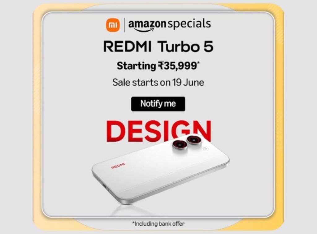 Redmi Turbo 5 Price