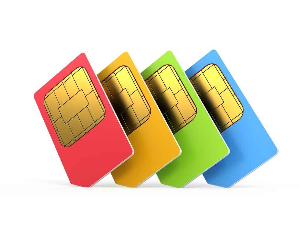 SIM Card, Physical sim card eSIM and iSIM