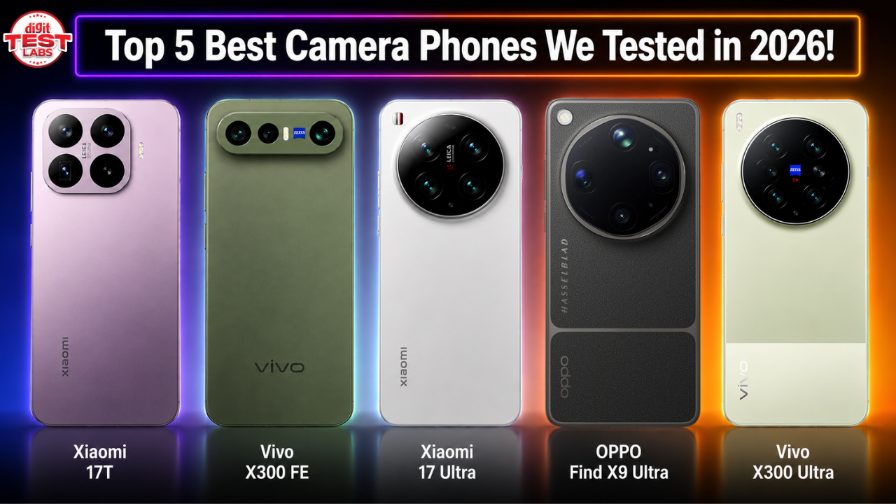 Top 5 Camera Phones We Tested in 2026: Our picks for the best camera smartphones
