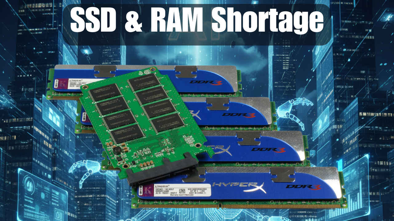 AI boom is causing RAM and SSD supply shortage, will keep prices high for a decade