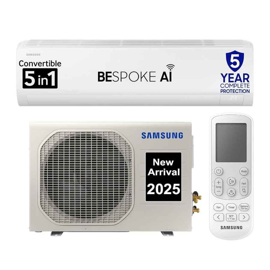 Samsung 2025 2 Ton 3 Star Split Inverter AC