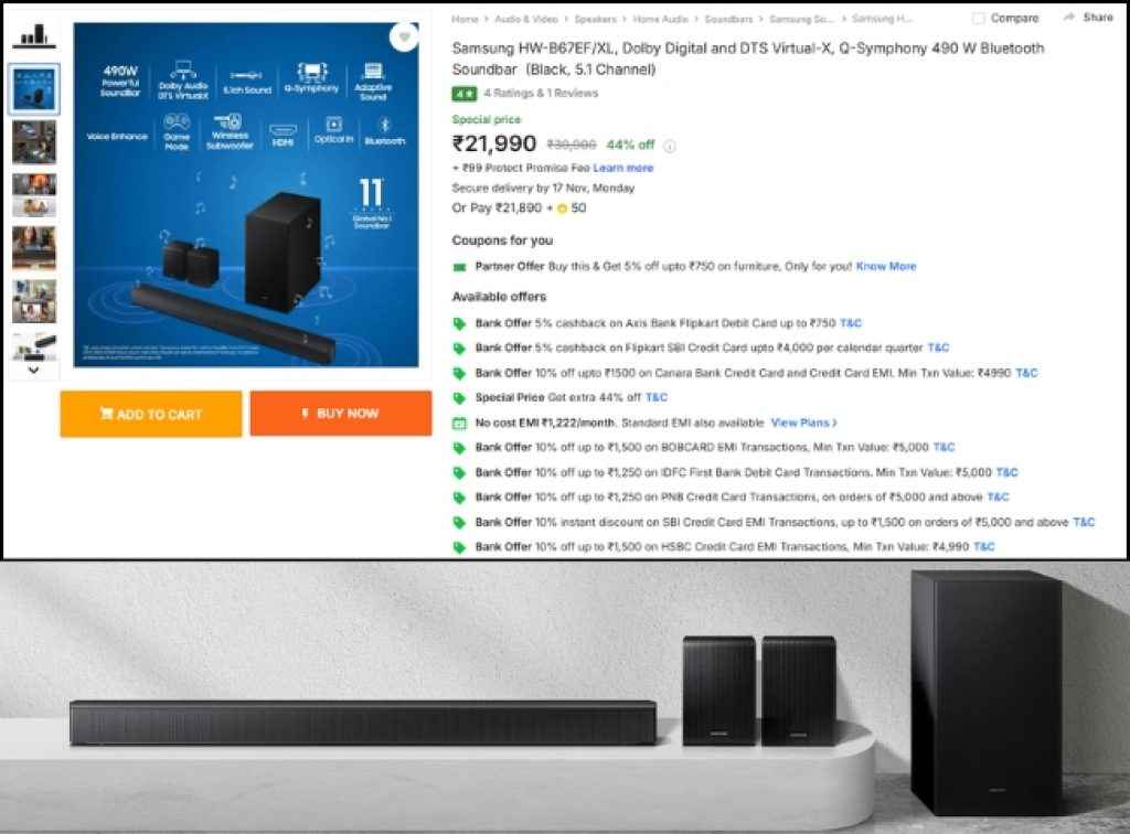 Samsung 5.1 Dolby Soundbar