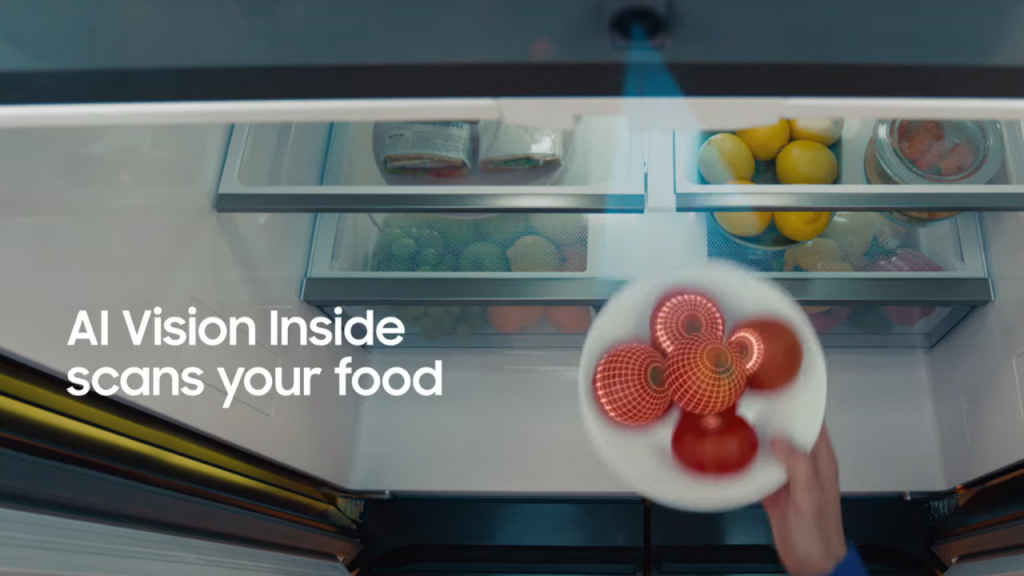 Samsung AI-powered refrigerators