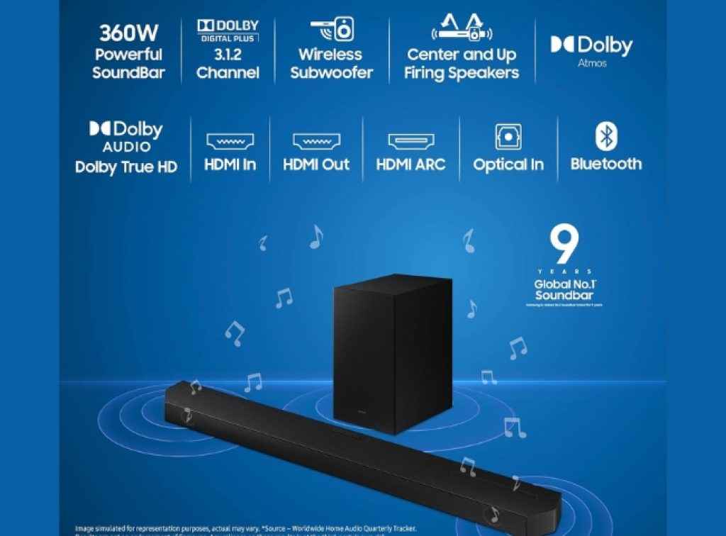 Samsung Dolby Atmos Soundbar 