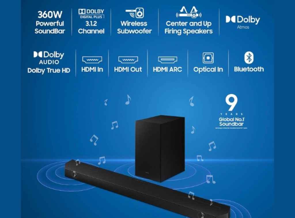 Samsung Dolby Atmos Soundbar