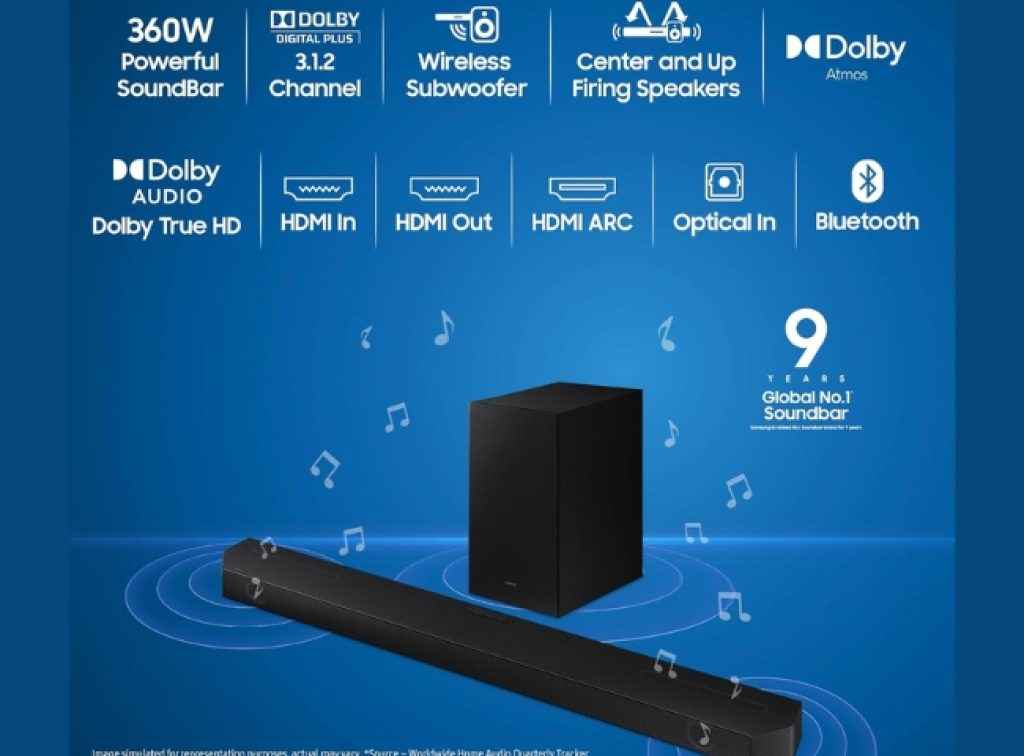 Samsung Dolby Atmos Soundbar