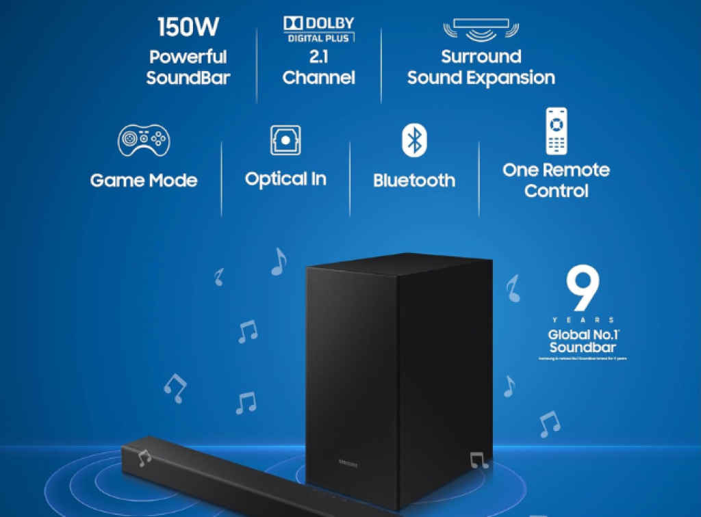 Samsung Dolby Audio Soundbar