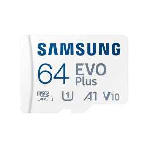 Samsung EVO Plus 64GB UHS-I U3 V30 A2 C10 microSDXC Card