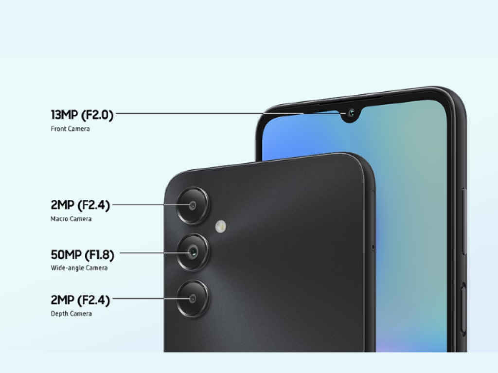 Samsung Galaxy A05s Camera specifications