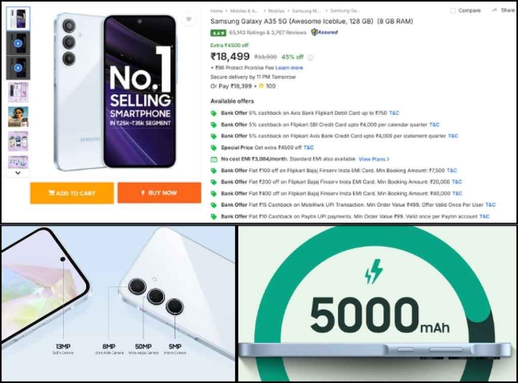 Samsung Galaxy A35 5G Deal