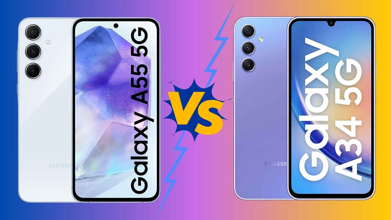 Samsung Galaxy A55 या Samsung Galaxy A34: कौन सा फोन है ज्यादा बेहतर