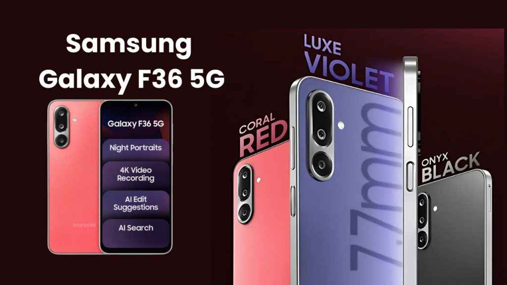Samsung Galaxy F36 5G price features and specs know here