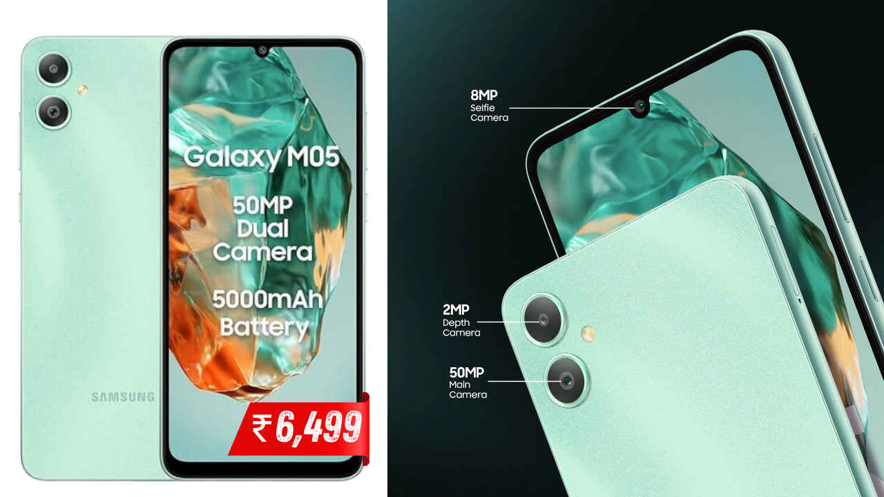 Samsung Galaxy M05: ಕೇವಲ ₹6,499 ರೂಗಳಿಗೆ ಸ್ಯಾಮ್‌ಸಂಗ್‌ನ ಲೇಟೆಸ್ಟ್ ಸ್ಮಾರ್ಟ್ಫೋನ್ ಲಭ್ಯ!