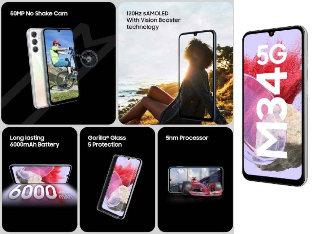 Samsung Galaxy M34 5G Features