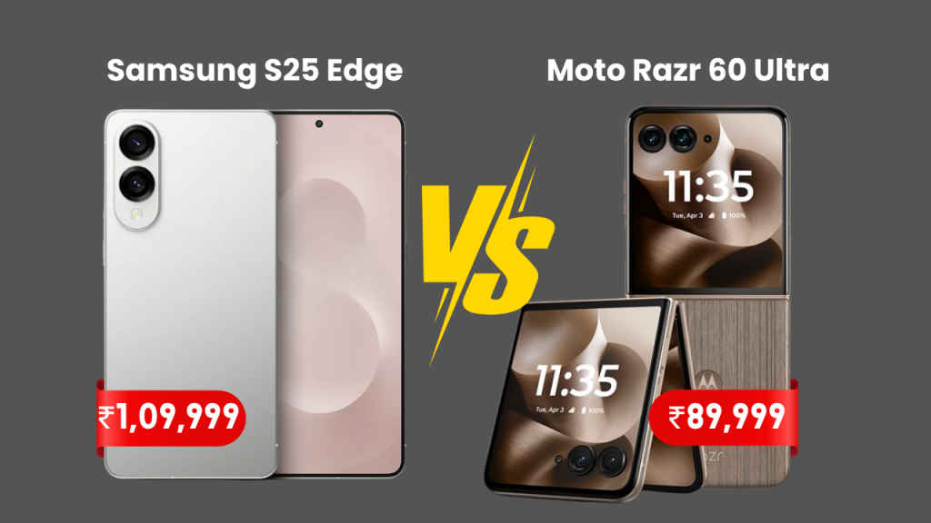 Samsung Galaxy S25 Edge vs Moto Razr 60 Ultra