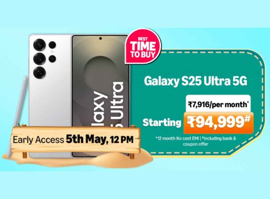 Samsung Galaxy S25 Ultra 5G amazon sale deal