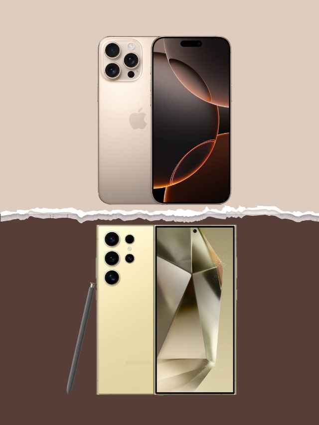 Samsung Galaxy S25 Ultra vs iPhone 16 Pro Max 1