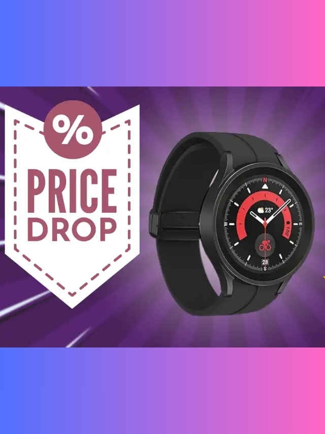 Samsung Galaxy Watch5 pro Bluetooth price drop amazon india