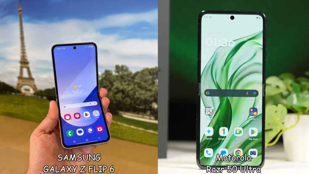 Samsung Galaxy Z Flip 6 vs Motorola Razr 50 Ultra