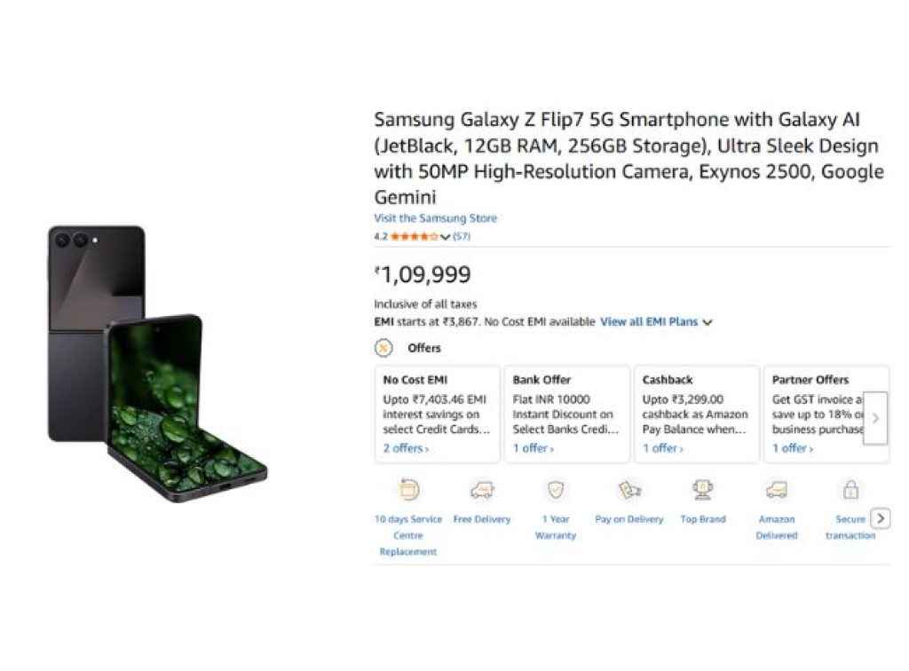 Samsung Galaxy Z Flip7 5G