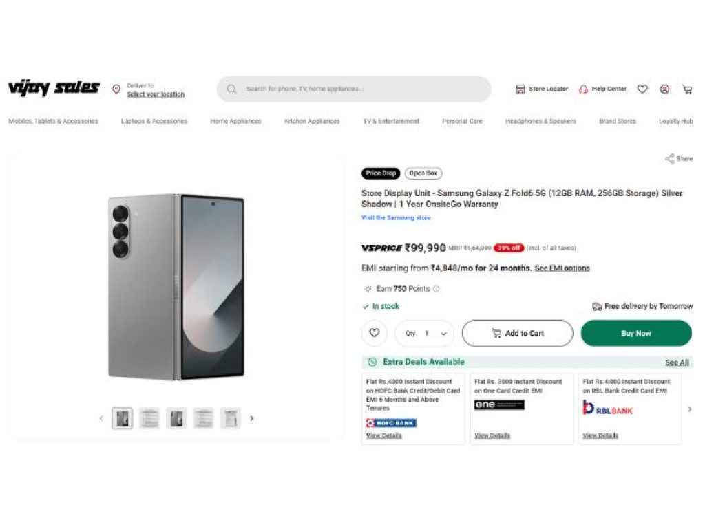 Samsung Galaxy Z Fold 6 5G