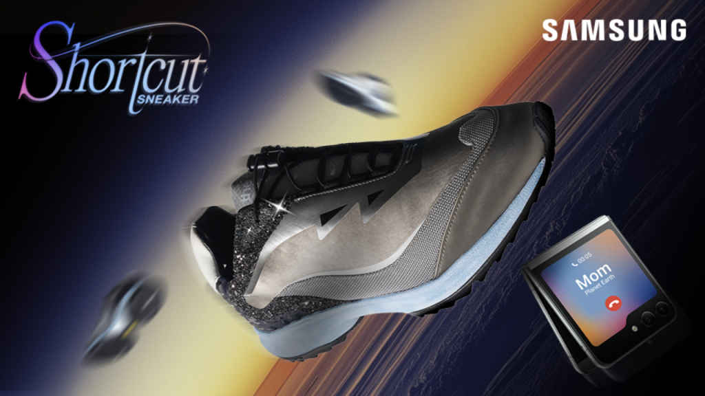 Shortcut Sneaker: Watch Samsung shoes that can control your Galaxy phone
