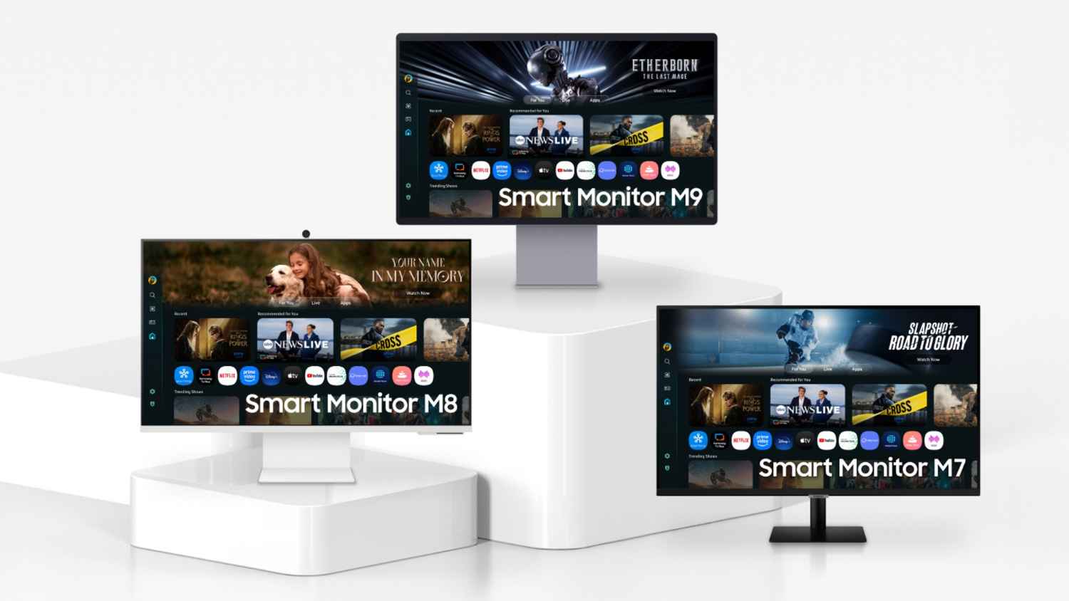 Samsung launches Smart Monitor M9 with 165Hz OLED display, M8 and M7 refreshed for 2025