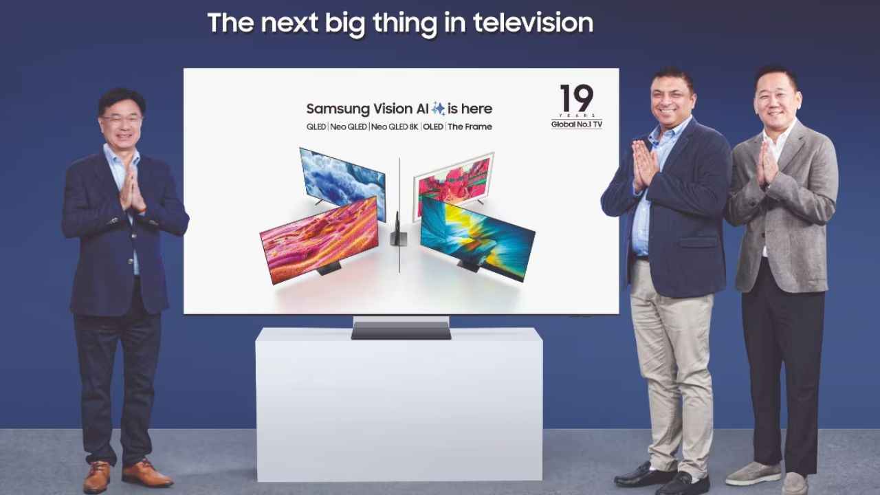 Samsung 2025 யின் புதிய ஸ்மார்ட் டிவி அறிமுகம் Vision AI அம்சங்களுடன் இலவசமாக 90 ஆயிரம் சவுண்ட்பார்