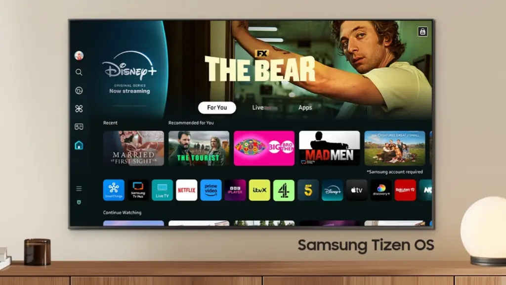 Samsung Tizen TV OS