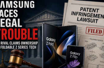 Samsung faces legal trouble as rival claims ownership of foldable Z series tech