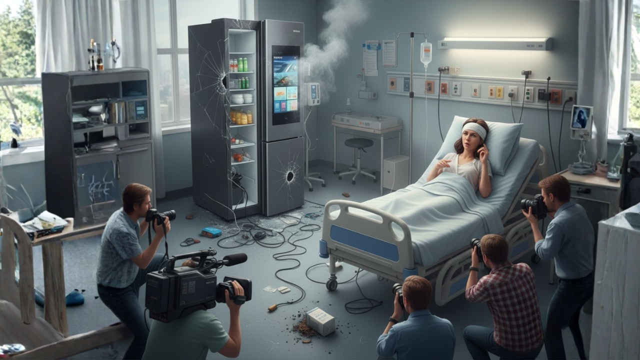 Samsung smart fridge ad sends woman to hospital after message uses her name: Here’s what happened next