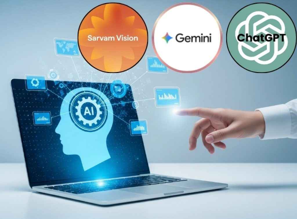 Sarvam AI vs ChatGPT vs Gemini
