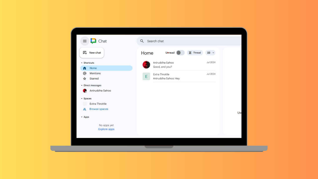 How to schedule messages on Google Chat