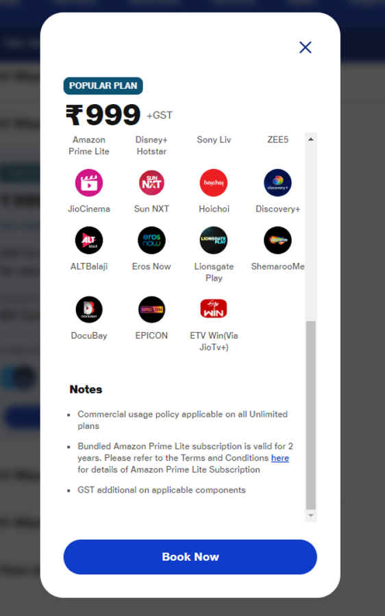 Jio Huge recharge plan with unlimited benefits