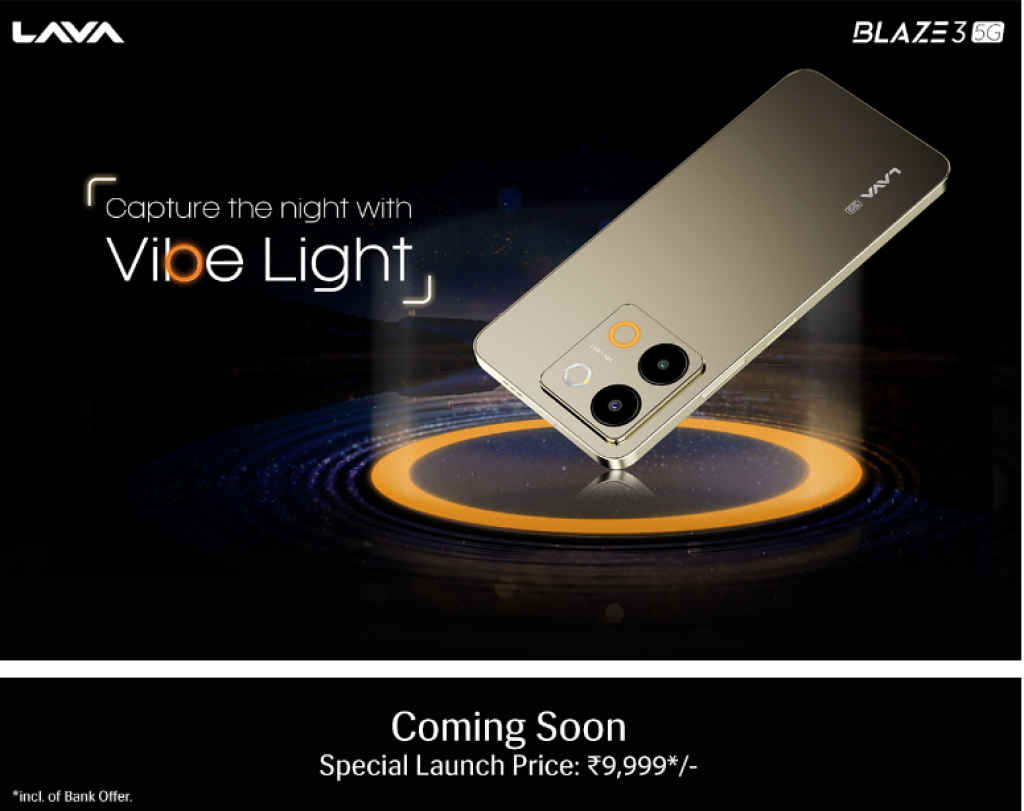 Lava Blaze 3 5G to launch in india soon with 50MP AI camera and more