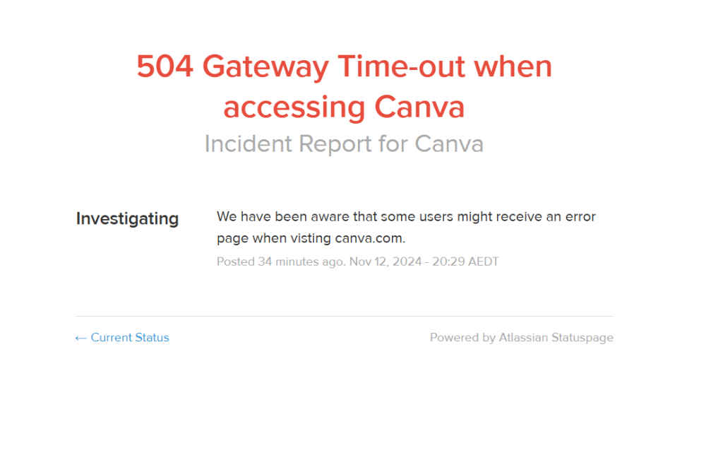 Canva Down for PC