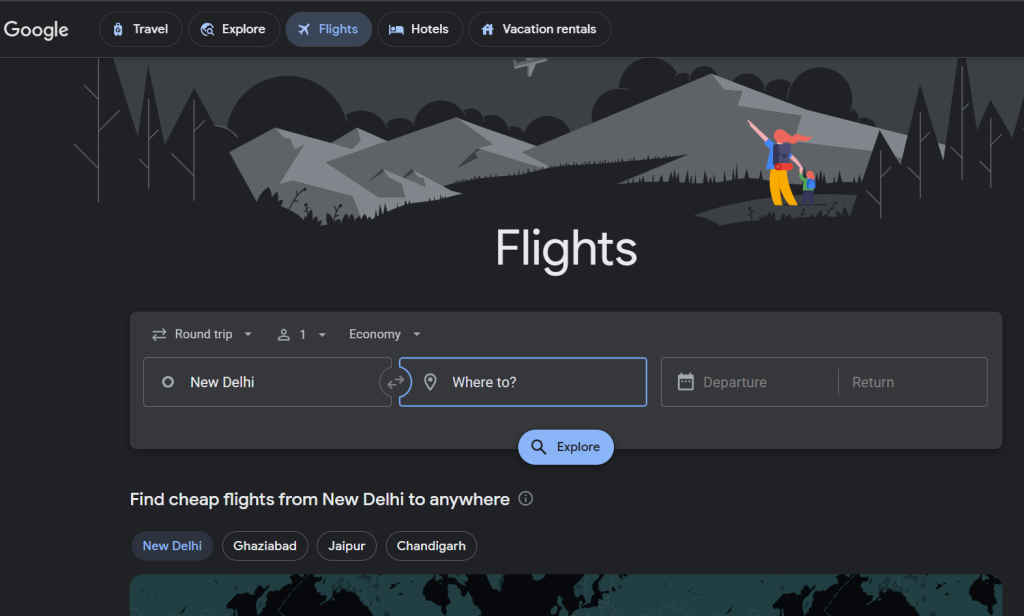 Google Flight Update