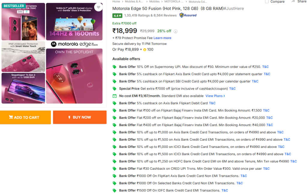 Motorola Edge 50 Fusion