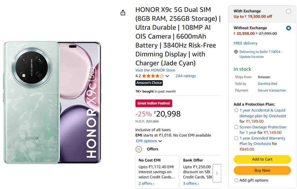 HONOR X9c 5G