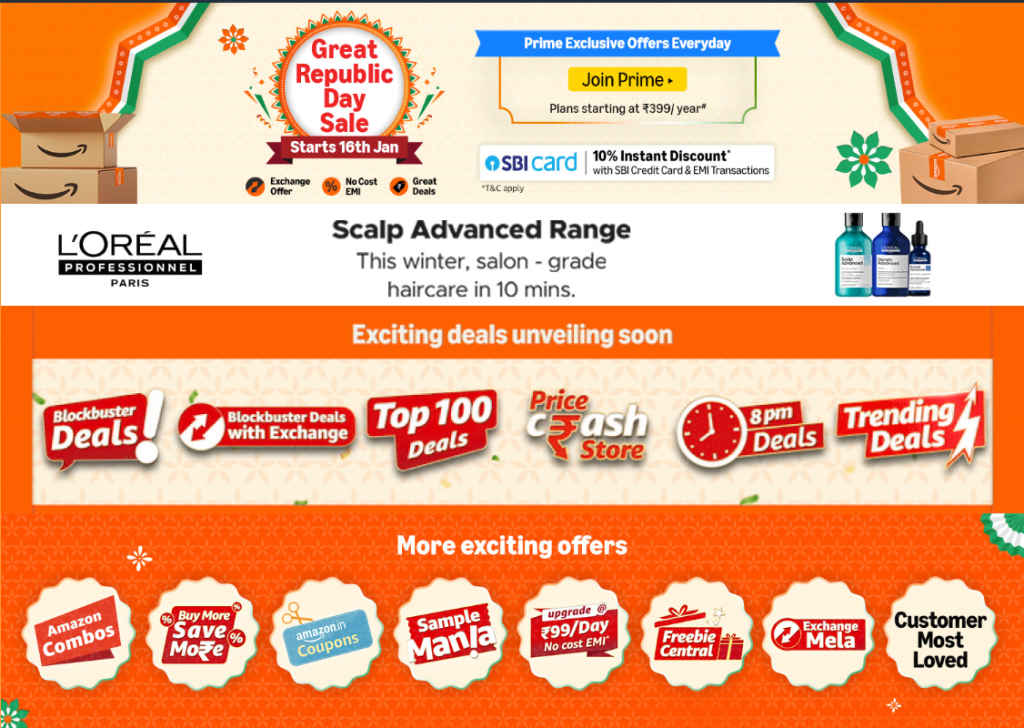 Amazon Republic Day Sale 2026