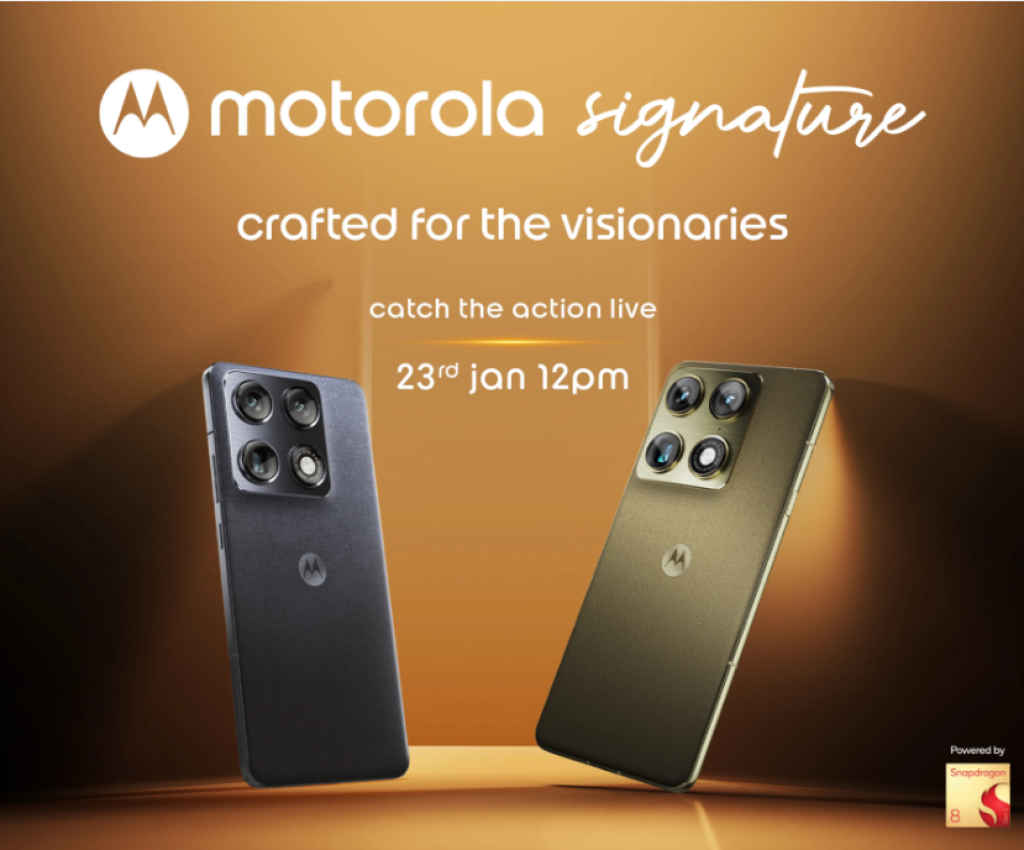Motorola Signature India launch date confirmed