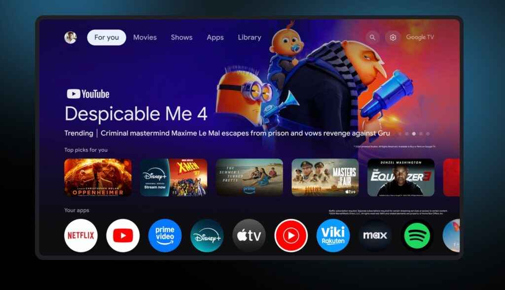 Google TV OS