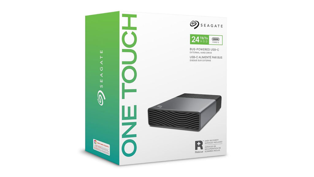 Seagate One Touch Desktop External Hard Drive Box