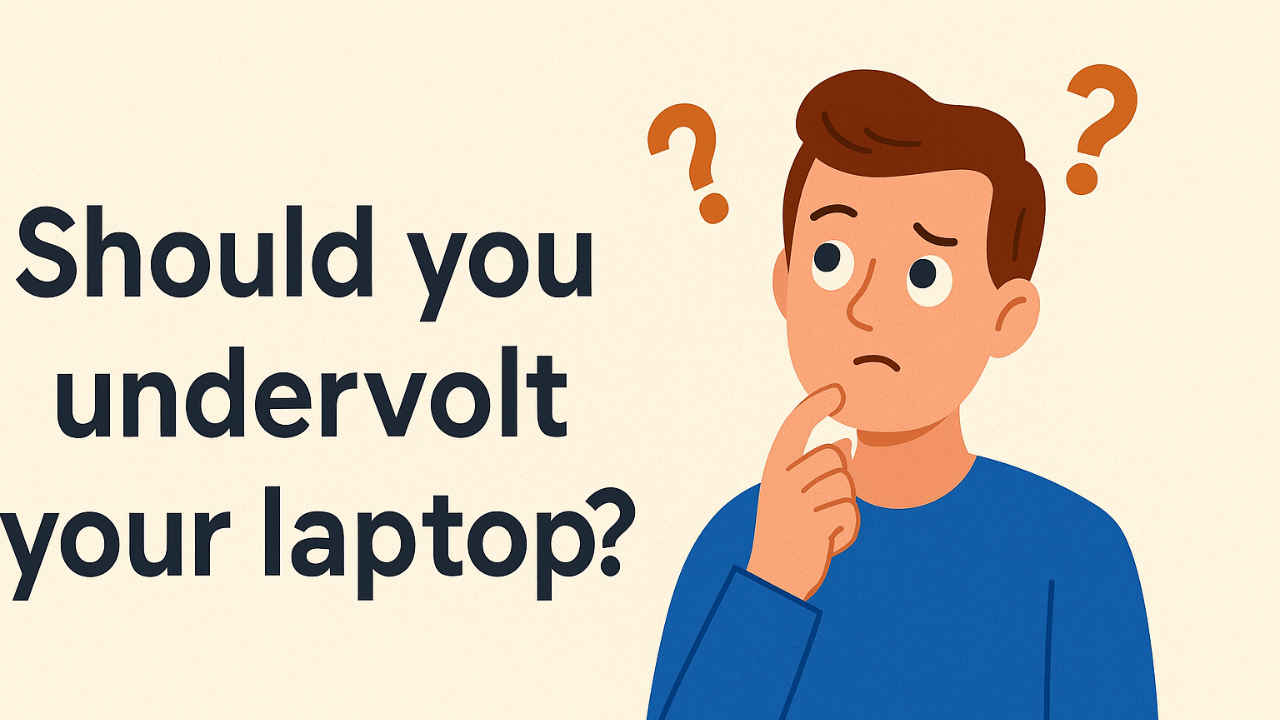 Should you undervolt your laptop? 